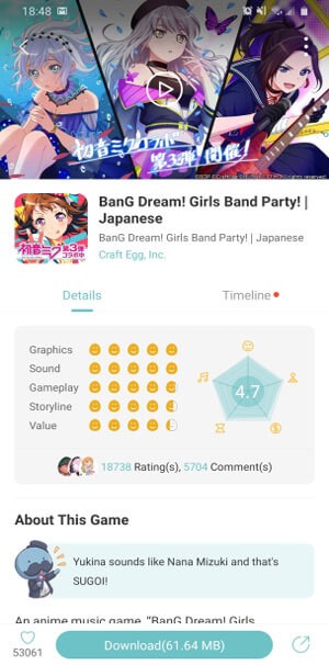 Tải và chơi game anime độc quyền