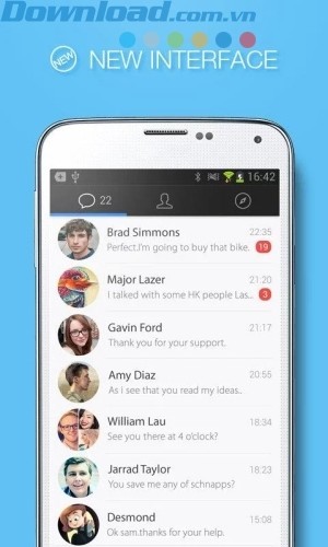 Giao diện mới thân thiện và đẹp mắt