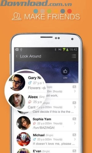 Kết bạn và trò truyện miễn phí