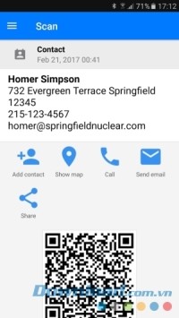 QR & Barcode Scanner Pro cho Android quét mã sản phẩm