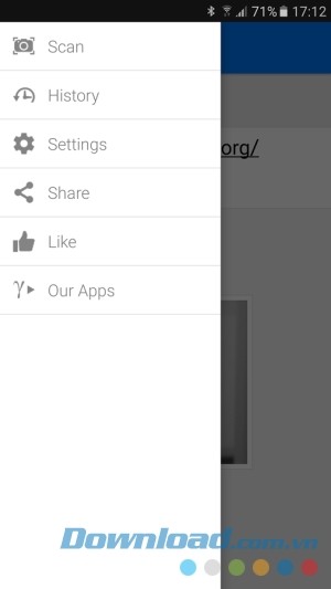 bảng điều khiển QR & Barcode Scanner Pro cho Android