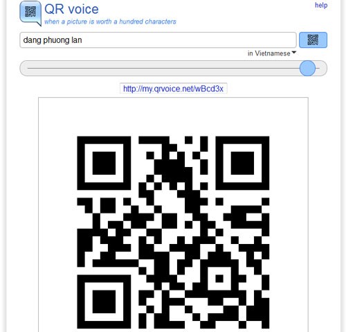QR Voice