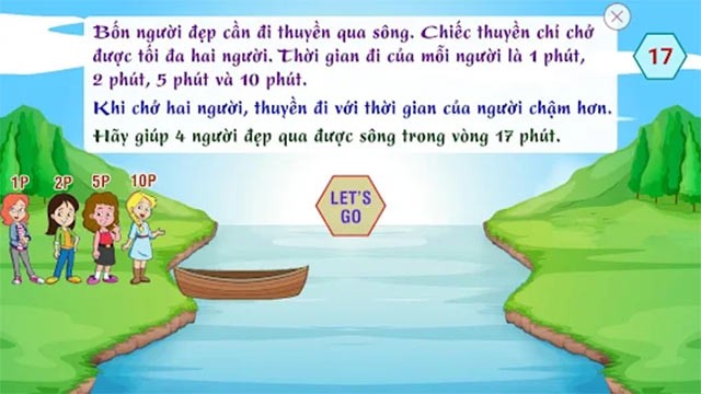 Chơi game Qua sông