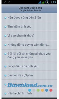 Quà tặng cuộc sống for Android
