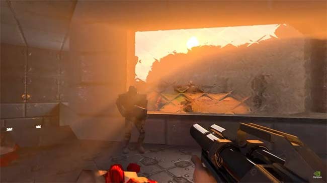 Game bắn súng góc nhìn thứ nhất Quake II RTX