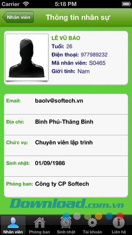 Quản lý nhân sự for iOS