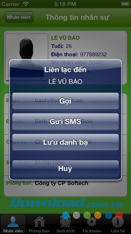 Quản lý nhân sự for iOS