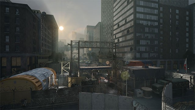 Bảo vệ an toàn và giữ gìn trật tự cho chốt kiểm dịch cũng như khu vực trú ẩn