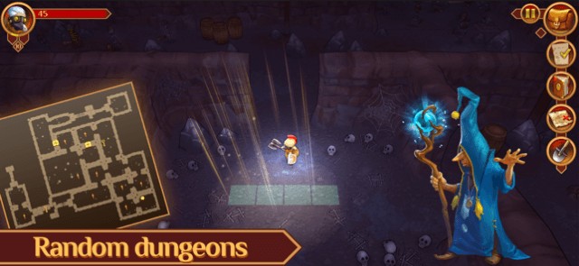 Các hầm ngục được tạo ra ngẫu nhiên