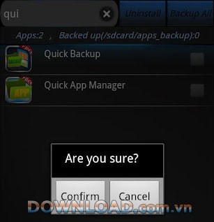 Quick Backup For Android