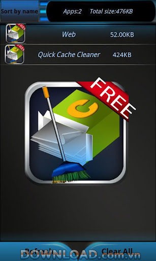 Quick Cache Cleaner For Android
