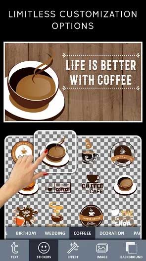 Cover Photo Maker cho Android rất dễ sử dụng