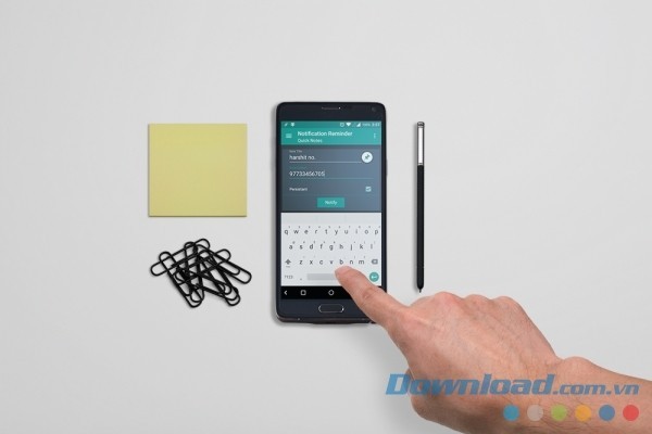 Ứng dụng tạo ghi chú thông minh Quick Reminder Pro cho Android