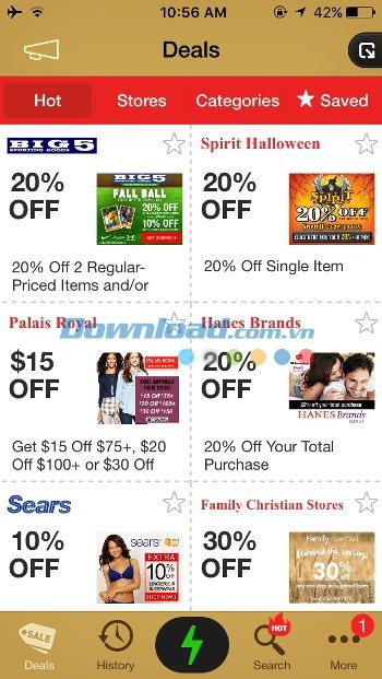 Cập nhật deal mới mỗi ngày