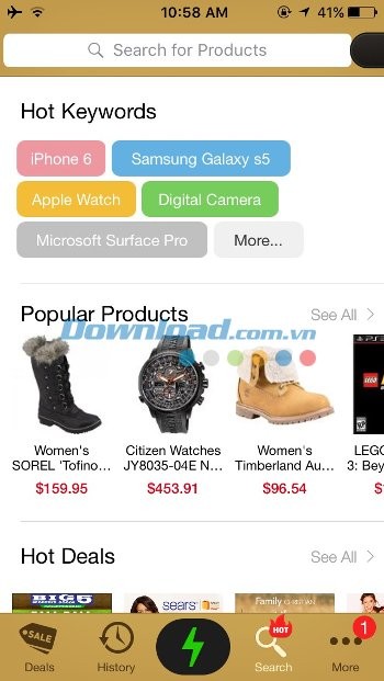 Tìm kiếm sản phẩm