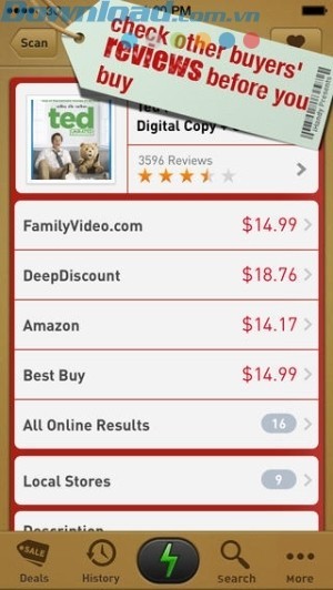 Xem đánh giá của những người mua hàng trước