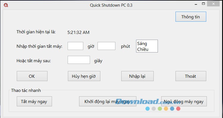 Quick Shutdown PC