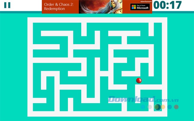 Mức độ dễ của QuickMaze2D