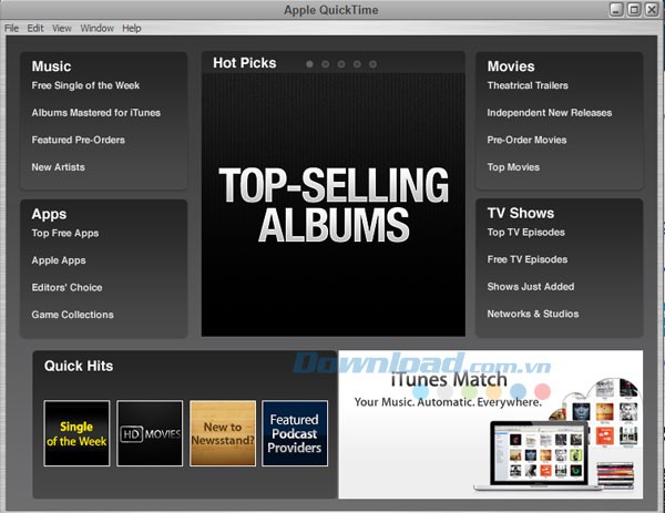 QuickTime phiên bản mới nhất