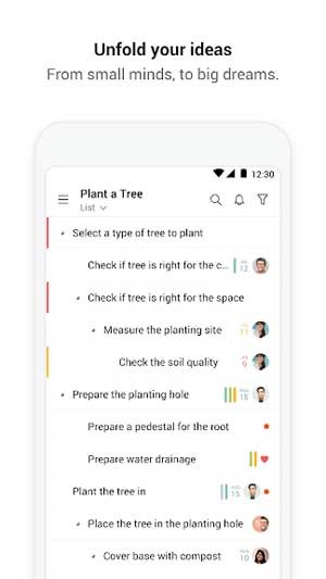 Quire có thể nắm bắt ý tưởng của bạn chỉ trong vài giây