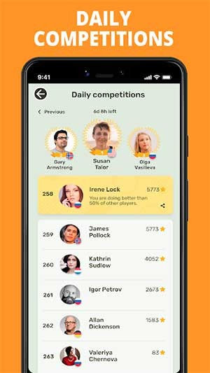 Tham gia các cuộc thi hàng ngày