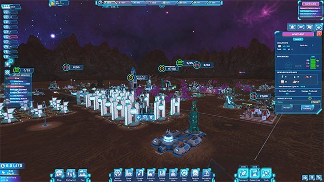 Xây dựng hàng loạt công trình như nhà máy, cơ sở giáo dục, bệnh viện, khu vui chơi...