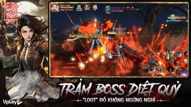 Trảm boss diệt quỷ, Loot đồ không ngừng nghỉ
