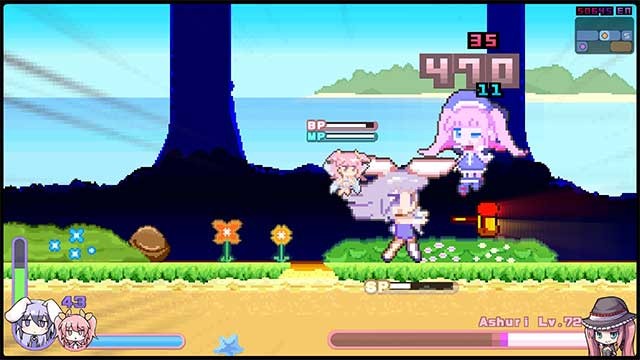 Rabi-Ribi là game đi cảnh 2D phong cách Anime cực dễ thương