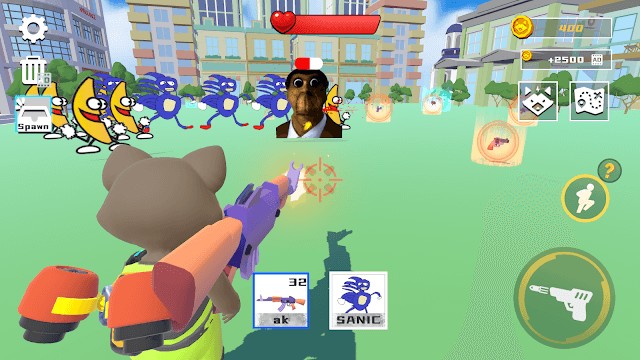 Chiến đấu với bộ sưu tập vũ khí và quái vật độc đáo