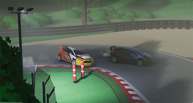 Đua xe online với game thủ thực hoặc cạnh tranh với AI để luyện tập