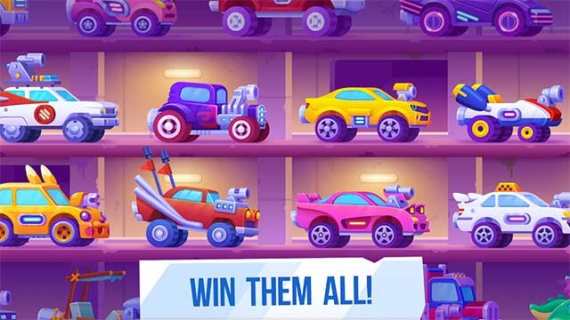 Thu thập những chiếc xe đua độc đáo trong game Racemasters for Android