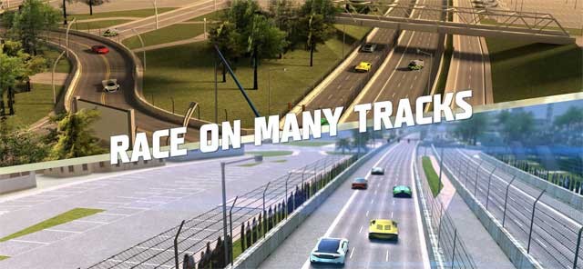 Chinh phục nhiều đường đua với thách thức khác nhau trong Racing 3D