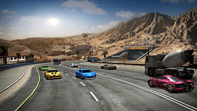 Tham gia vào các trận đua xe tốc độ gây cấn