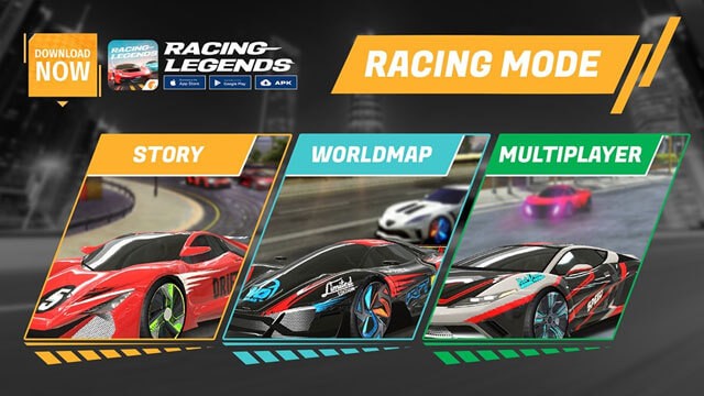 Có 3 chế độ khác nhau là Cốt truyện, WORLDMAP và MUlTIPLAYER