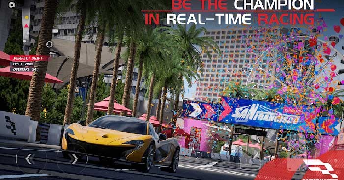 Các đường đua được thiết kế chân thực như ngoài đời thực