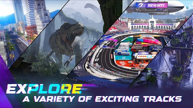 Khám phá vô số các đường đua khác nhau