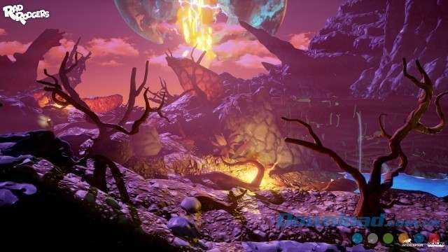 Ngắm nhìn đồ họa đẹp mắt của game hành động phiêu lưu mới Rad Rodgers: World One cho máy tính