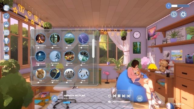 Tùy chỉnh không gian và âm nhạc tùy theo sở thích cá nhân