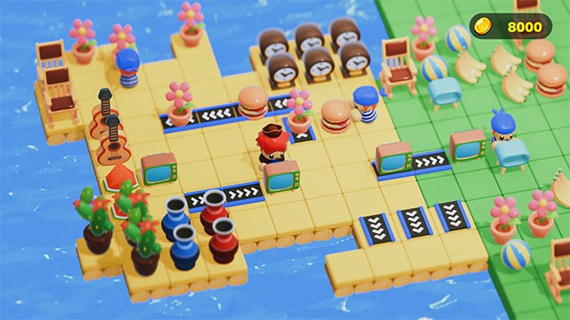 Hoàn thành bộ sưu tập item cá nhân trong khi chơi RAFT Days game