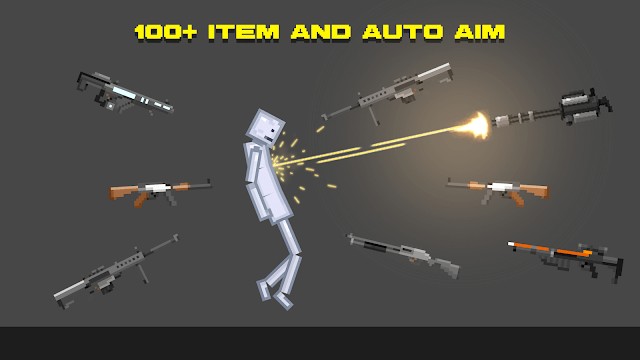 Hơn 100 đồ vật để bạn sử dụng và tự động ngắm bắn