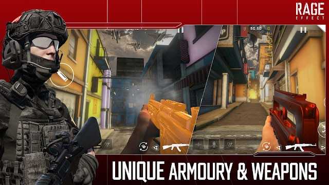 Vũ khí và giáp độc đáo, đa dạng