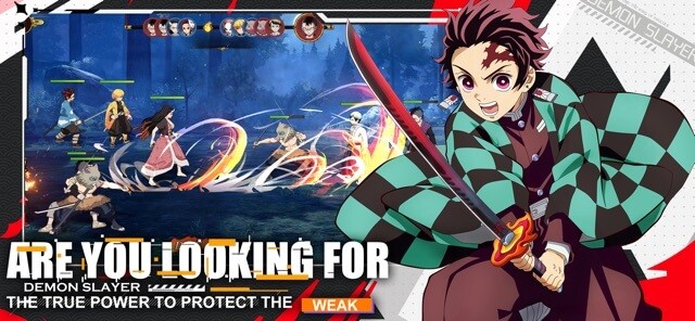 Vung thanh kiếm của bạn lên và tiêu diệt các con quỷ trong game Rage of Demon King