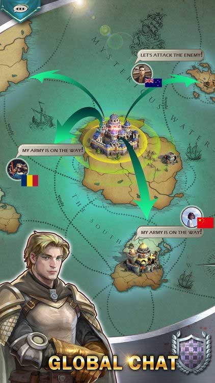 Trò chuyện với game thủ trên toàn cầu trong thời gian thực