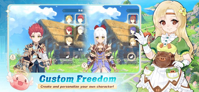 Tự do tùy chỉnh nhân vật theo phong cách bạn thích