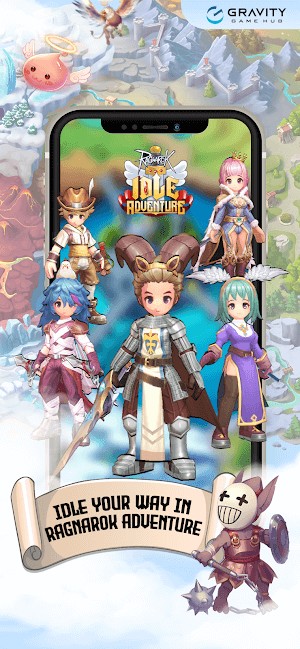 Ragnarok Idle Adventure Global cho bạn tham gia vào hành trình phiêu lưu Ragnarok nhàn rỗi