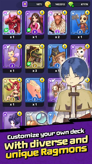 Chơi cùng các Ragmon đa dạng