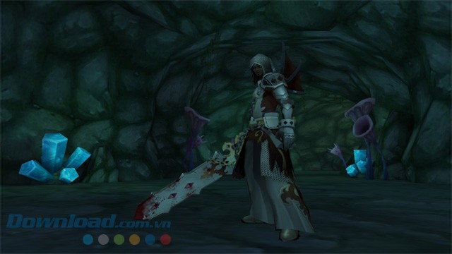 Khám phá hang động trong game