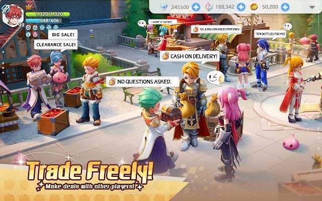 Tập hợp các anh hùng và chiến đấu trong game RAGNAROK Rebirth