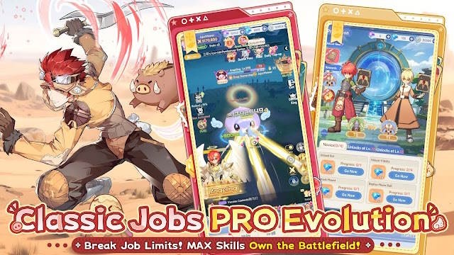 Tiến hóa và tăng sức mạnh cho anh hùng trong Ragnarok Twilight