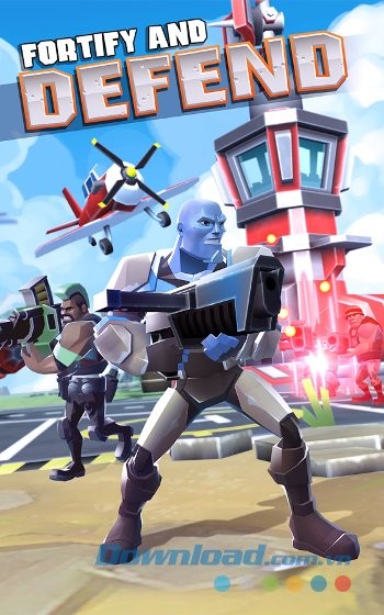 Mở khóa đơn vị chiến đấu mới trong game RAID HQ